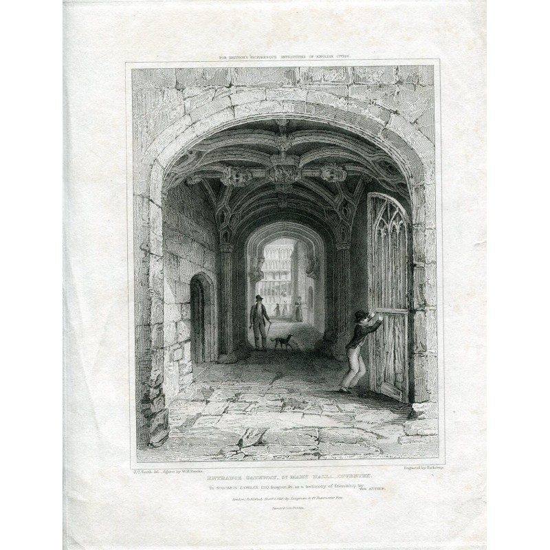 Porte d'entrée de St. Mary Hall, Coventry.