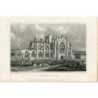 Melros Abbey, engraved by T. Barber. Drawn by Yhomas H. Shepherd.