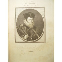 «William Cecil Lord Burleigh». Grabado por  John Goldar (Oxford1729-Londres1795).
