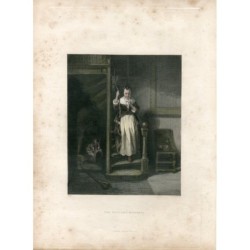 Die wachsame Herrin, nach Nicolaes Maes