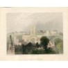 Cathédrale Saint-David gravée en 1836 par B. Winkles