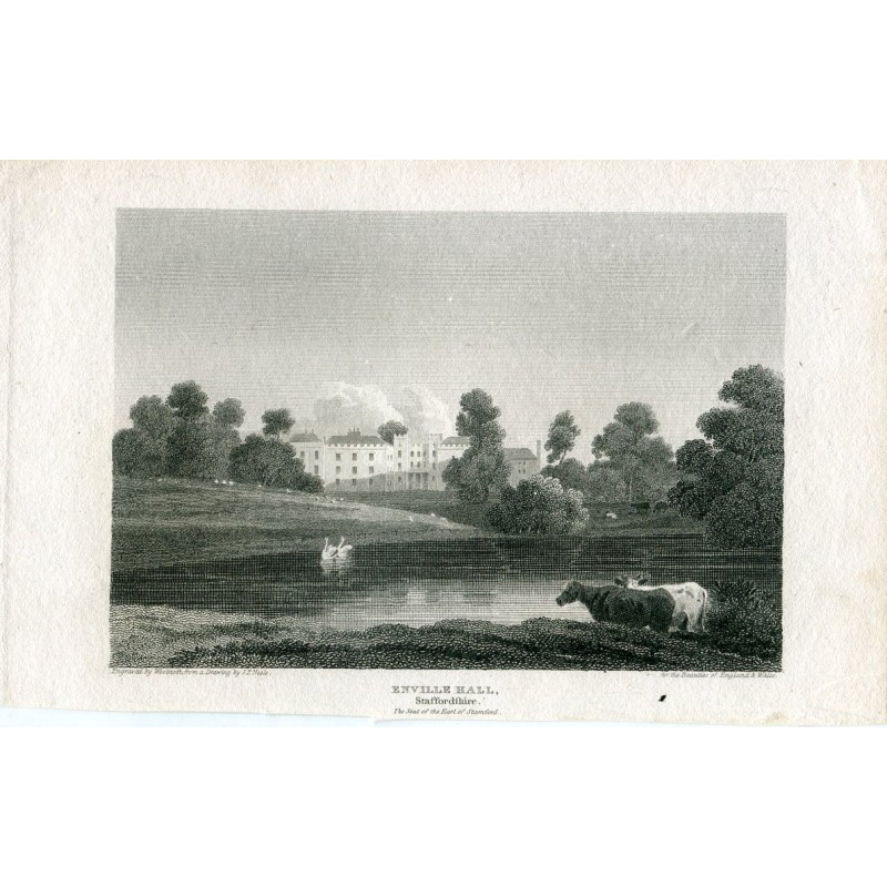 Enville HallI engraved by Woolnoth from a drawing by J.P. Neale