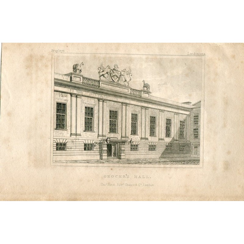 Grocer's Hall publié par Thomas Hurst