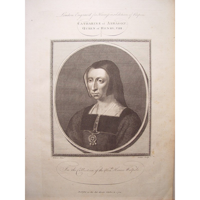 Catherine d'Aragon, reine d'Henri VIII (1784)