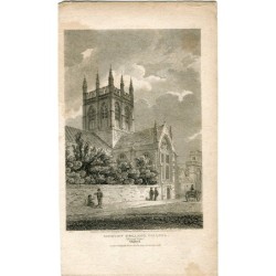 Merton College Chapel, gestochen von J. Storer nach einer Zeichnung von JC Smith