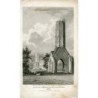 Tower of The Grey Friars Monastery engraved by J.Steward from a drawing by the Rev. E.Edwards