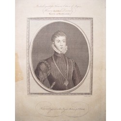 «Henry Lord Darnly King of Scotland».Grabado por John Goldar