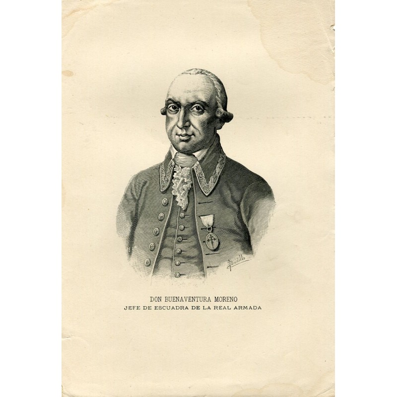 Don Buenaventura Moreno, capo squadra della Royal Academy