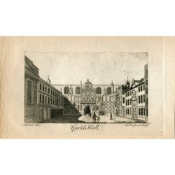 Guild Hall, gestochen von J. Simpson nach einer Zeichnung von S. Wale