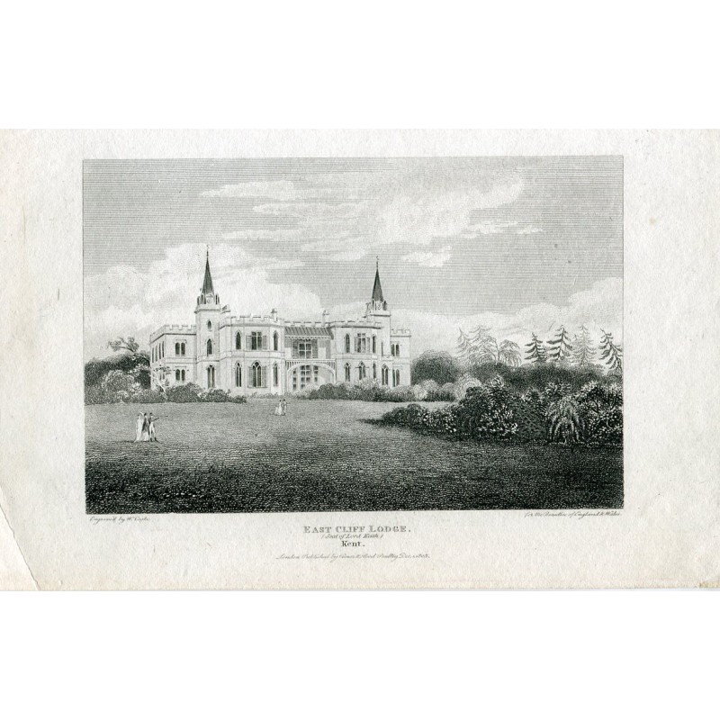 Kent. East Cliff Lodge, gestochen von W. Cooke