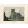 Vue de l'église, Staffordshire, gravée par Hay d'après un dessin de William Carter