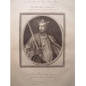 Edward I. King of England. Lord of Ireland & Duke of Aquitaine. Grabado por John Goldar (Oxford,1729-Londres,1795)