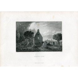 Alloway Kirk, gestochen von W. Forrest nach einer Zeichnung von D.O. Hill