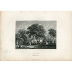 Mauchline, la maison de Gavin Hamilton enregistrée par JT Willmore