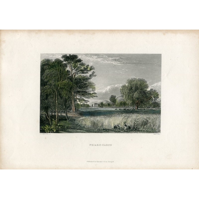 Friars-Carse engraved by James Giles from a drawing by D.O. Hill
