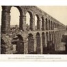 Segovia Aqueduct, lithograph by M. Pujadas