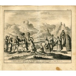 Habitudes des Biscayens et des Biscayennes par Alvarez de Colmenar, 1707