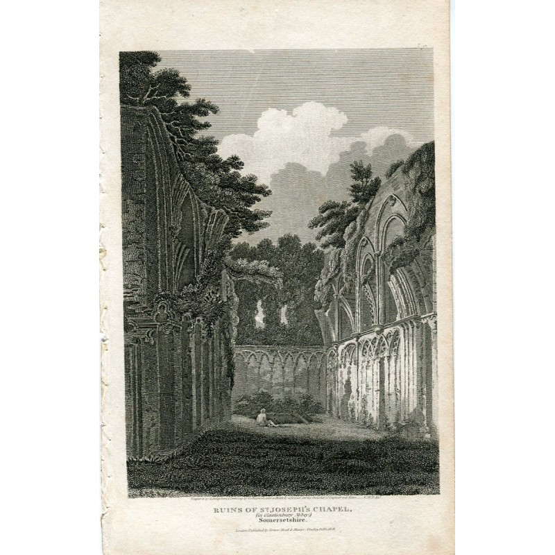 Rovine della Cappella di San Giuseppe, pubblicato nel 1807 da Vernor Hood.