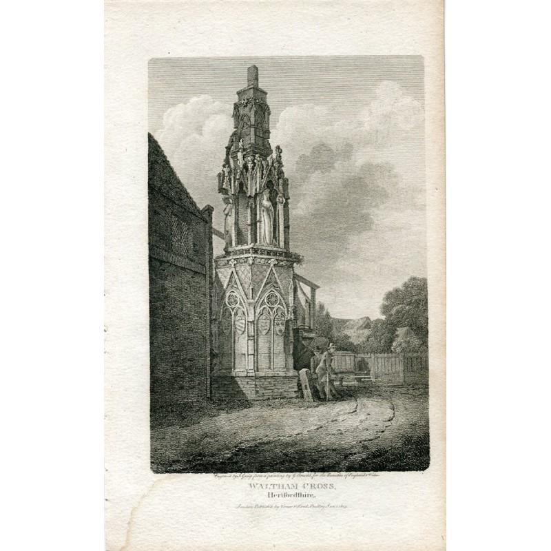 Waltham Cross-Stich von J. Greig nach einem Gemälde von G. Arnald