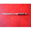 Antique silver letter opener. It is also engraved with the Siam contrast.