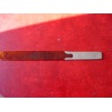 Antique tortoiseshell and silver handle letter opener (hired).