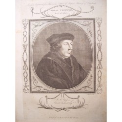 Thomas Cromwell, comte d'Essex, d'après Hand Holbein, 1784.