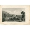Plymopton Devonshire, gravé en 1829 par E. Finden, dessiné par W. Westall