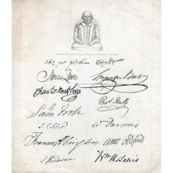 Buste monumental de Shakespeare, à Stratford upon Avon