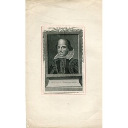 William Shakespeare, 1786 von J. Bell für die British Library gestochen