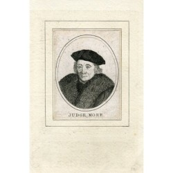 Richter More, Gravur aus dem 19. Jahrhundert