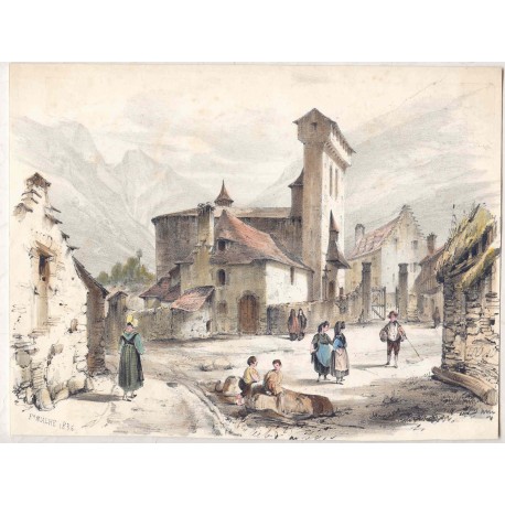 Frederick Mialhe (1810-1881). Litografia coloreada.
