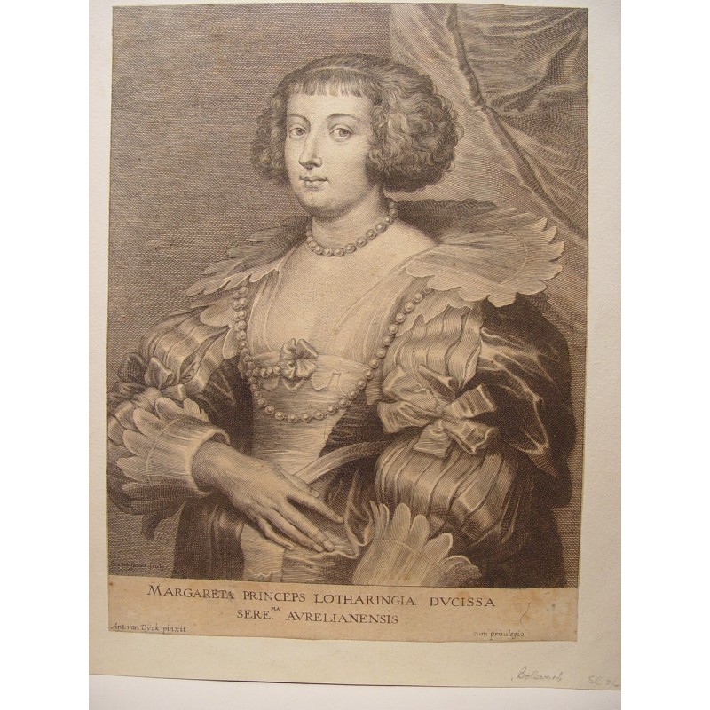 Anthony van Dyck, Margherita di Lorena, ca. 1645