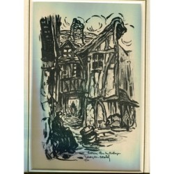 Rouen, Rue du Hallage (Frankreich).