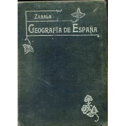 Geography elements of Spain by Manuel Zabala Urdaniz in 1910