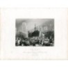 Fish market, Rotterdam, engraved by W. Floyd from a drawing by W. Turner