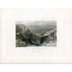 Caldron South, Tesdale, Durham inciso da W. Le Petit da un'opera di T. Allom