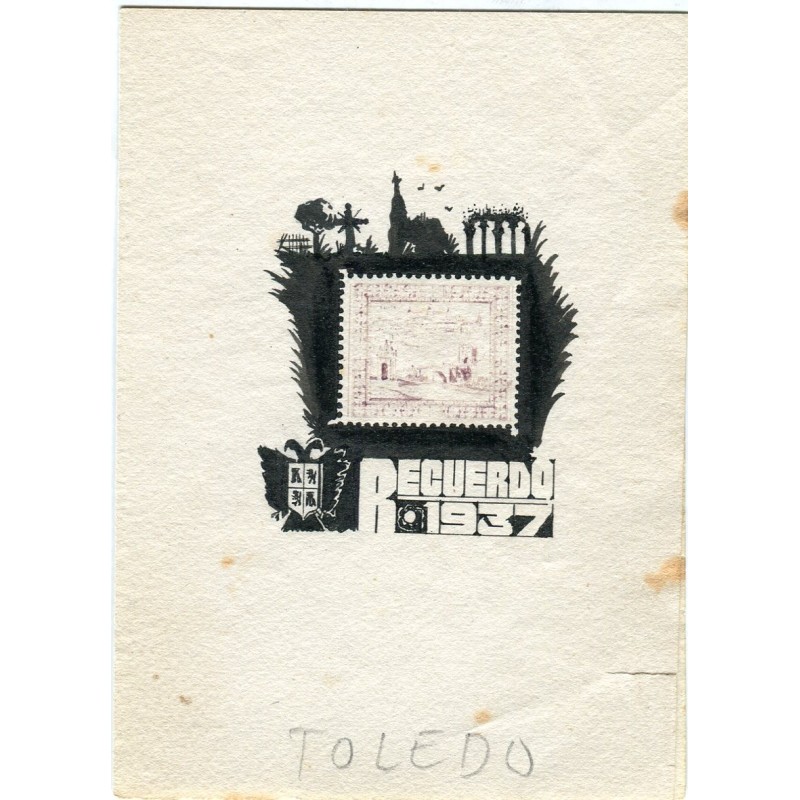 Kurze Aufnahme aus dem Jahr 1937 während des Bürgerkriegs