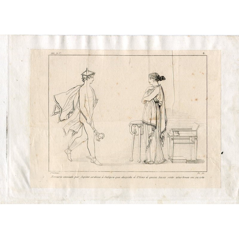 Mercure envoyé par Jupiter ordonne à Calypso...enregistré par Pi y Margall