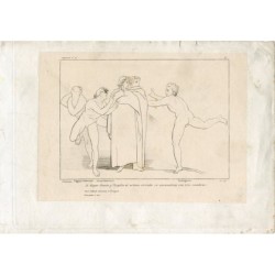 Lorsque Dante et Virgile atteignent le huitième cercle, ils rencontrent trois ombres, gravées par Pi y Margall