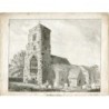 Incisione della chiesa di Beddington