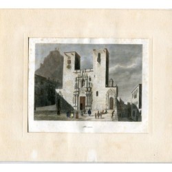 Alicante, Stahlstich von A. Roca für Las Glorias Nacionales