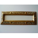 Bronze frame. Measures 20x7.5 cm.