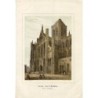 Cathédrale d'York gravée par W. Binkles, dessinée par Hablot Brown