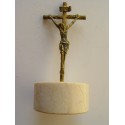 Small bronze Christ of 7 cms. height on base.