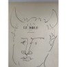 Pablo Picasso (dopo) - Le boeuf: Visage d'homme -1957 litografia