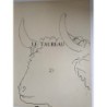 Pablo Picasso (d'après) - Le toreau -1957 litographie