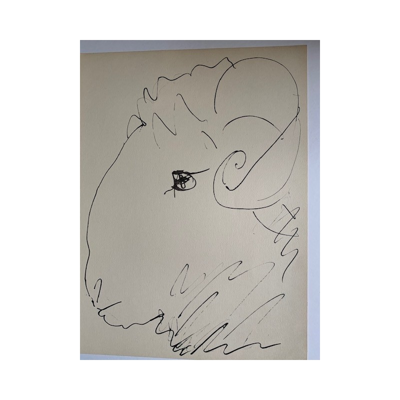 Original lithograph by Picasso published in 1957