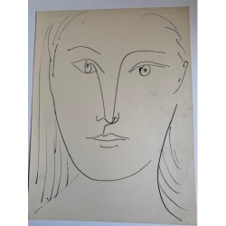 Litografia originale di Picasso pubblicata nel 1957