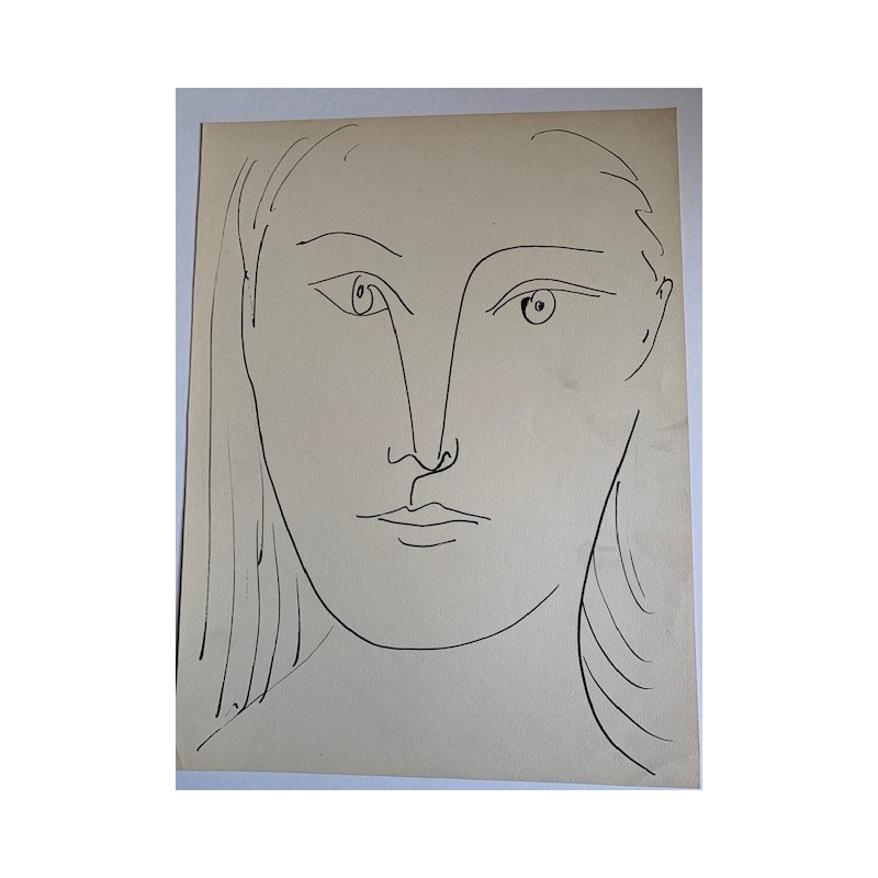 Lithographie originale de Picasso publiée en 1957