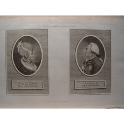 Carlotta, regina di Gran Bretagna, e Giorgio III, re di Gran Bretagna.